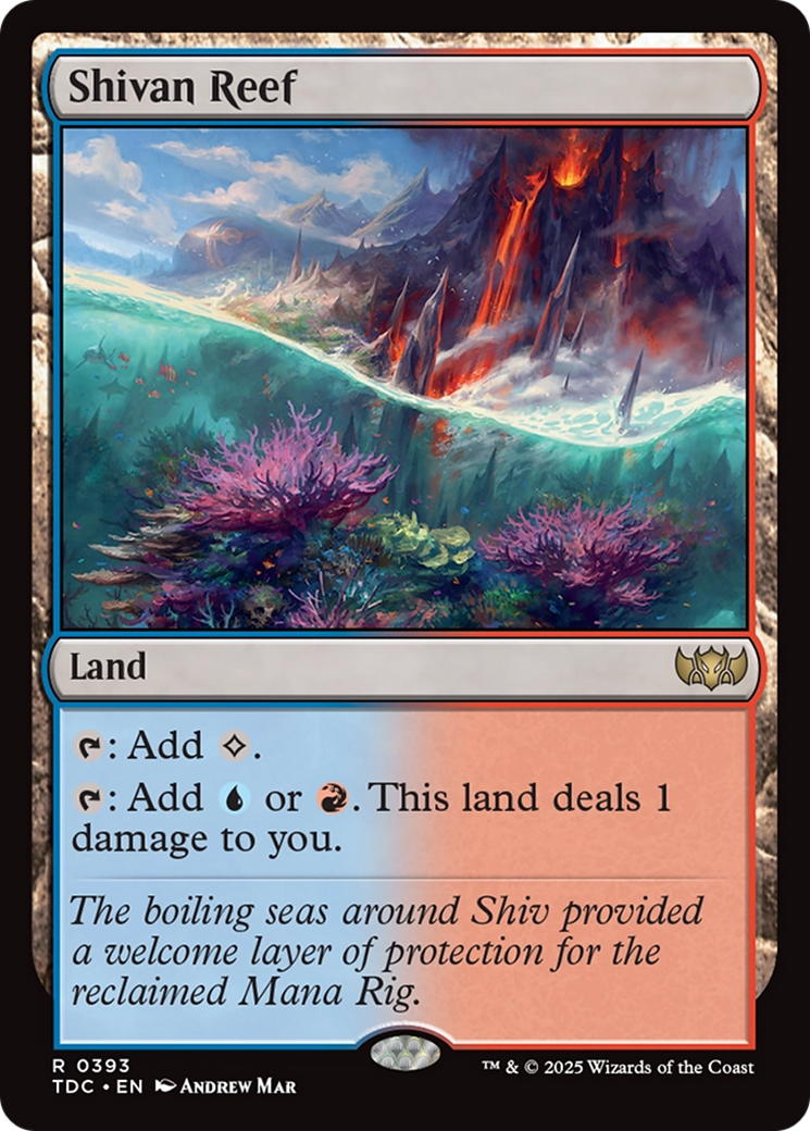 Shivan Reef [Tarkir: Dragonstorm Commander] 