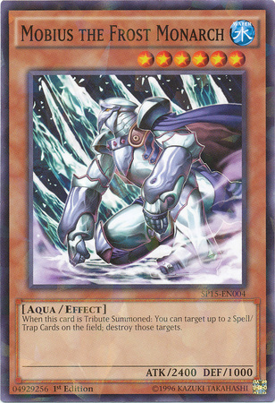 Mobius the Frost Monarch [SP15-EN004] Shatterfoil Rare 