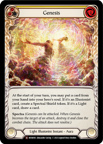 Genesis [U-MON006-RF] (Monarch Unlimited) Unlimited Rainbow Foil 