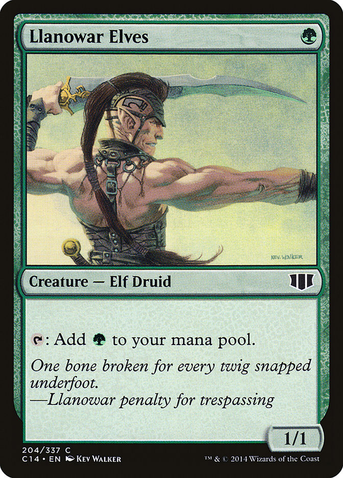 Llanowar Elves [Commander 2014] 