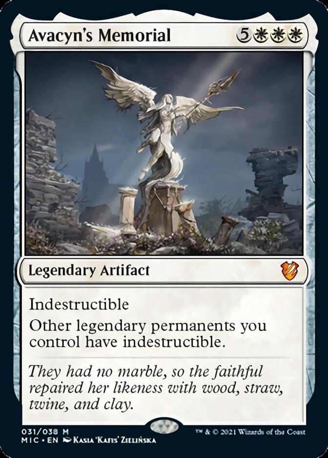 Avacyn's Memorial [Innistrad: Midnight Hunt Commander] 