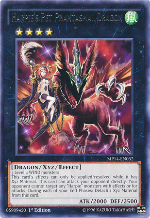 Harpie's Pet Phantasmal Dragon [MP14-EN032] Rare 