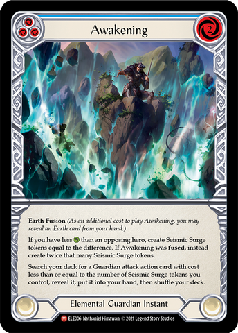 Awakening [ELE006] (Tales of Aria) 1st Edition Normal 
