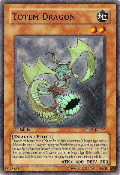 Dragon Totem [CRMS-EN085] Super Rare 