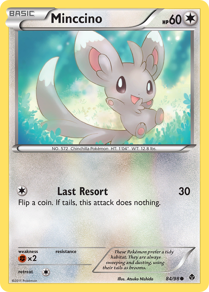 Minccino (84/98) [Black &amp; White: Emerging Powers] 