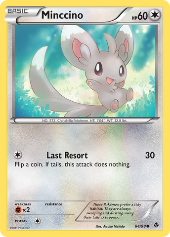 Minccino (84/98) [Black &amp; White: Emerging Powers] 