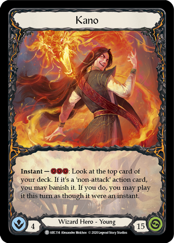 Kano // Kano, Dracai of Aether [U-ARC114 // U-ARC113] (Arcane Rising Unlimited) Unlimited Normal 