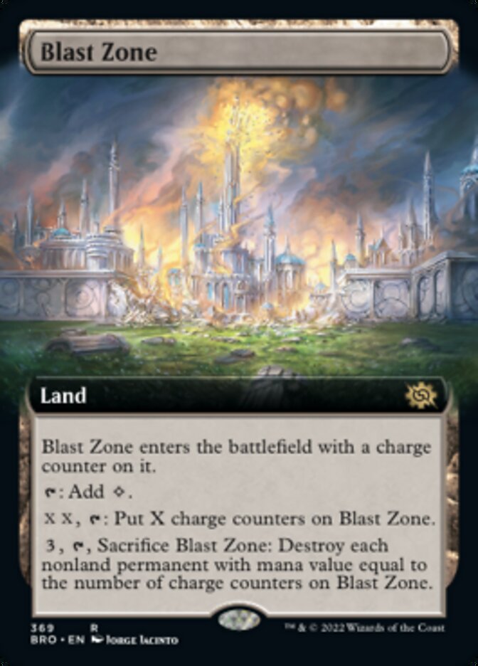 Blast Zone (Extended Art) [The Brothers' War] 