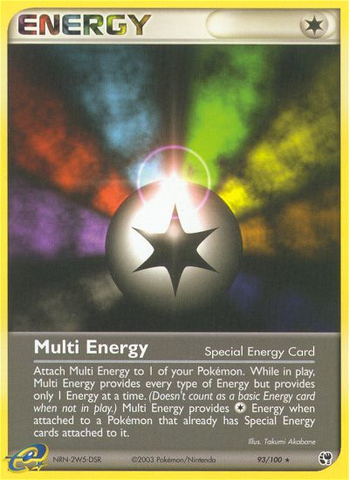 Multi Energy (93/100) [EX: Sandstorm] 