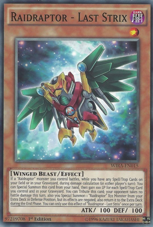 Raidraptor - Last Strix [WIRA-EN015] Common 