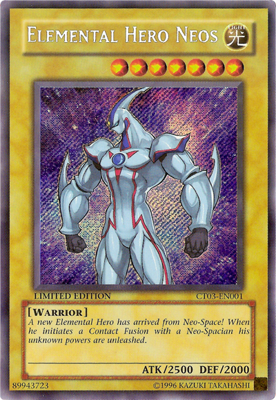 Elemental HERO Neos [CT03-EN001] Secret Rare 