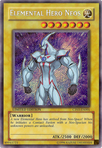 Elemental HERO Neos [CT03-EN001] Secret Rare 