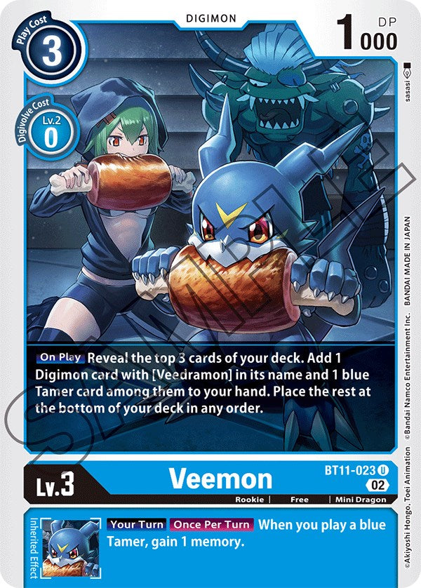 Veemon [BT11-023] [Dimensional Phase]