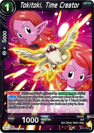 Tokitoki, Time Creator (BT4-119) [Colossal Warfare] 