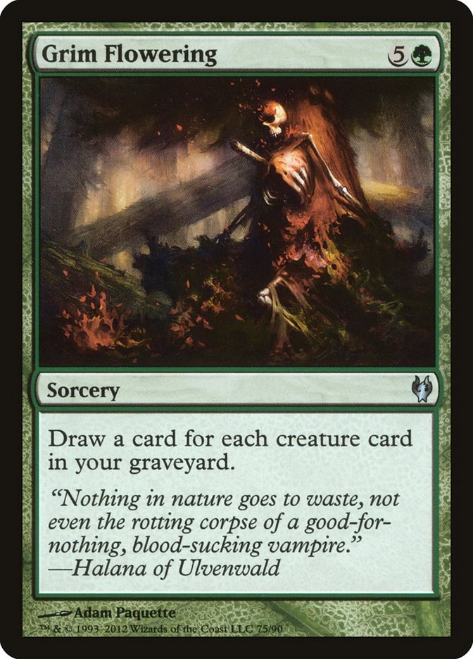 Grim Flowering [Duel Decks: Izzet vs. Golgari] 