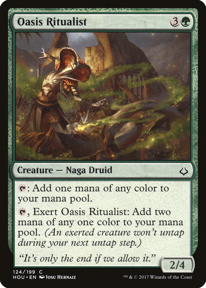 Oasis Ritualist [Hour of Devastation] 