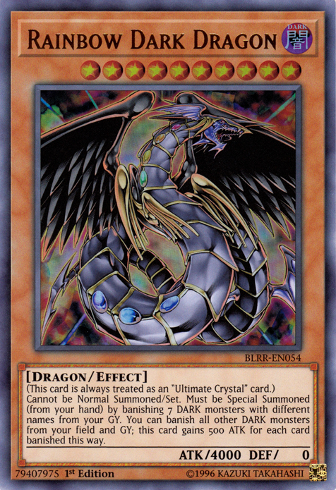 Rainbow Dark Dragon [BLRR-EN054] Ultra Rare 