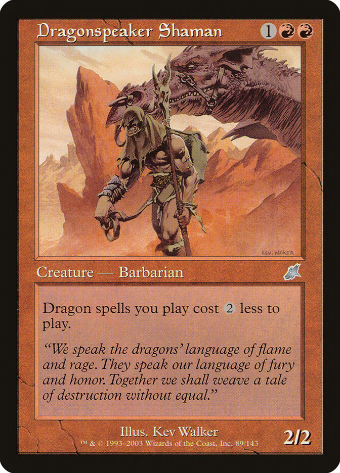 Dragonspeaker Shaman [Scourge] 