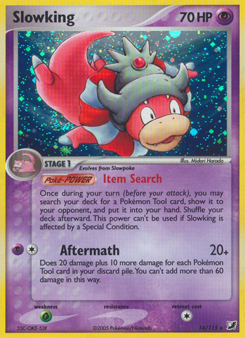 Slowking (14/115) [EX: Unseen Forces] 