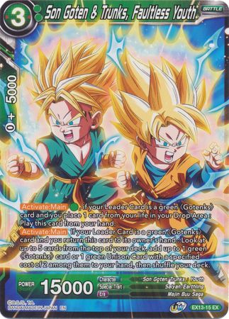 Son Goten &amp; Trunks, Faultless Youth (EX13-15) [Special Anniversary Set 2020] 