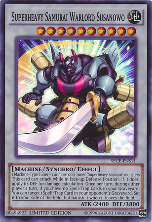 Superheavy Samurai Warlord Susanowo [SECE-ENS11] Super Rare 