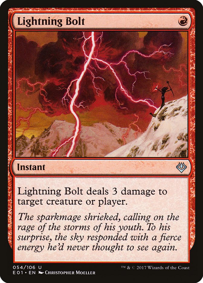 Lightning Bolt [Archenemy: Nicol Bolas] 