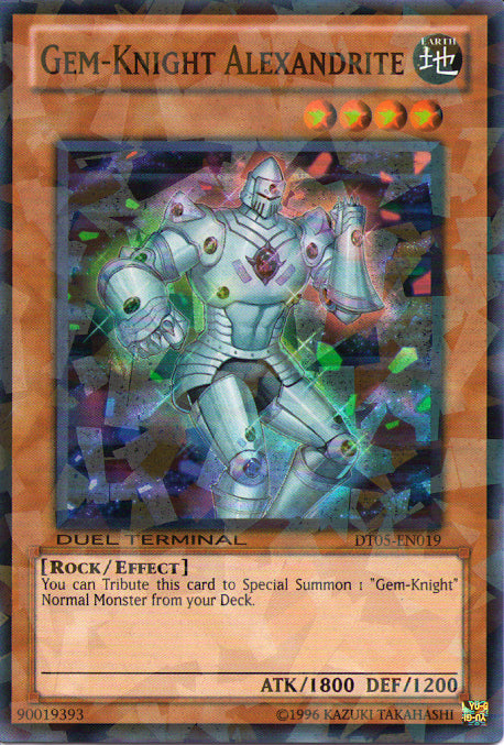 Gem-Knight Alexandrite [DT05-EN019] Super Rare 