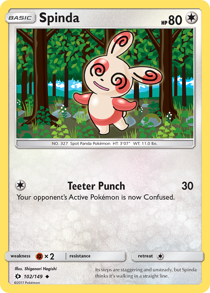 Spinda (102/149) [Sun &amp; Moon: Base Set] 
