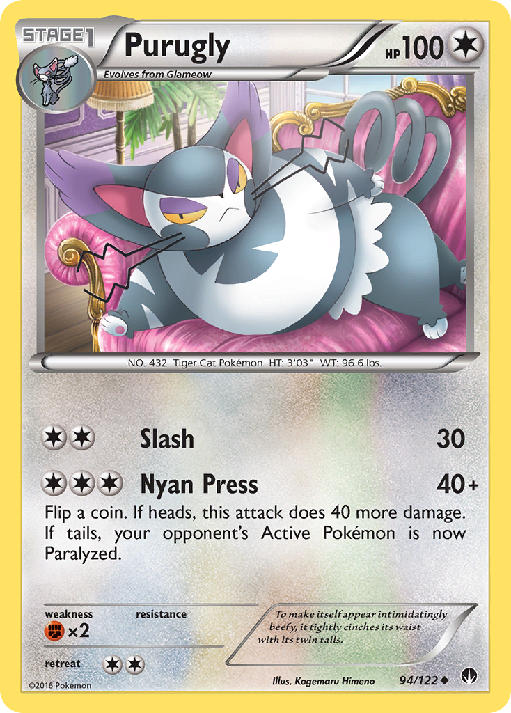 Purugly (94/122) [XY:BREAKpoint] 