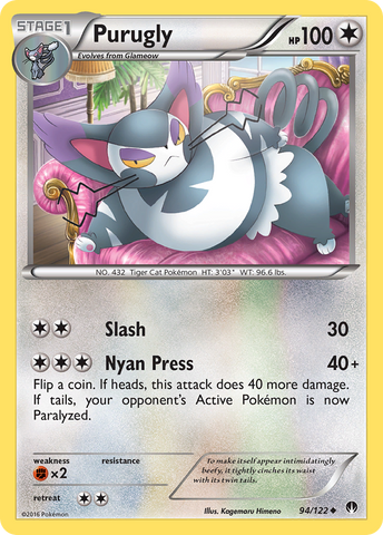Purugly (94/122) [XY:BREAKpoint] 