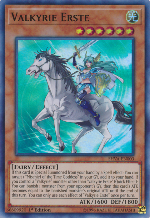 Valkyrie Erste [SHVA-EN003] Super Rare 