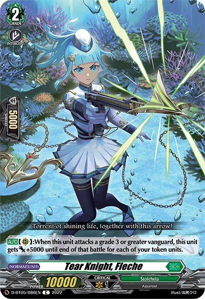 Tear Knight, Fleche (D-BT05/086EN) [Triumphant Return of the Brave Heroes]