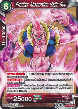 Prodigy Absorption Majin Buu (BT2-026) [Union Force] 