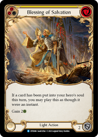 Blessing of Salvation (Yellow) [DTD086] (Dusk Till Dawn) 