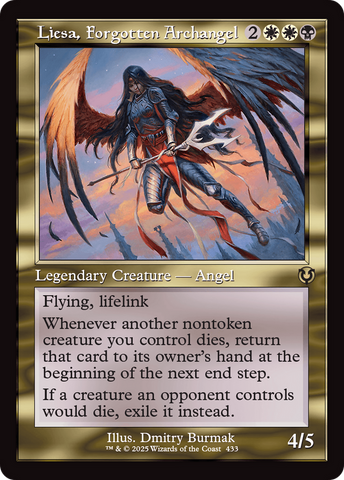 Liesa, Forgotten Archangel (Retro Frame) [Innistrad Remastered] 
