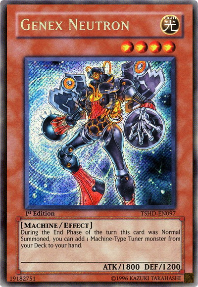 Genex Neutron [TSHD-EN097] Secret Rare 