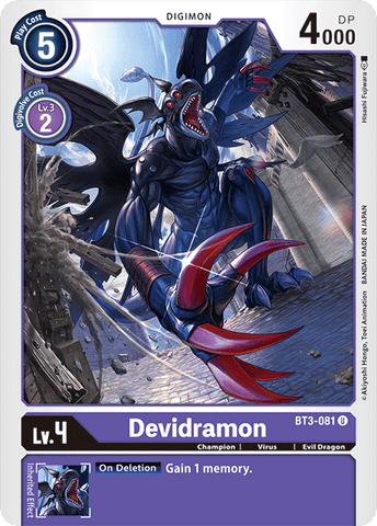 Devidramon [BT3-081] [Release Special Booster Ver.1.0] 