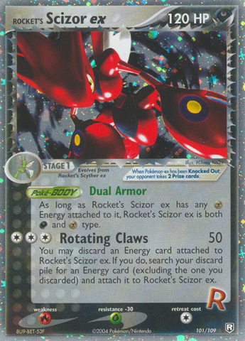 Rocket's Scizor ex (101/109) [EX: Team Rocket Returns] 