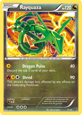 Rayquaza (11/20) [Black &amp; White: Dragon Vault] 