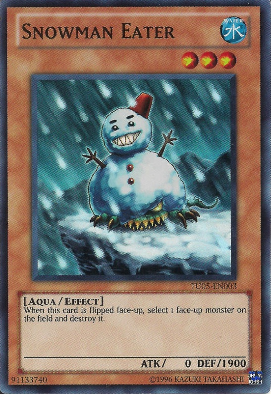 Snowman Eater [TU05-EN003] Super Rare 