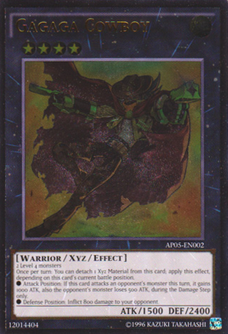 Gagaga Cowboy [AP05-EN002] Ultimate Rare 