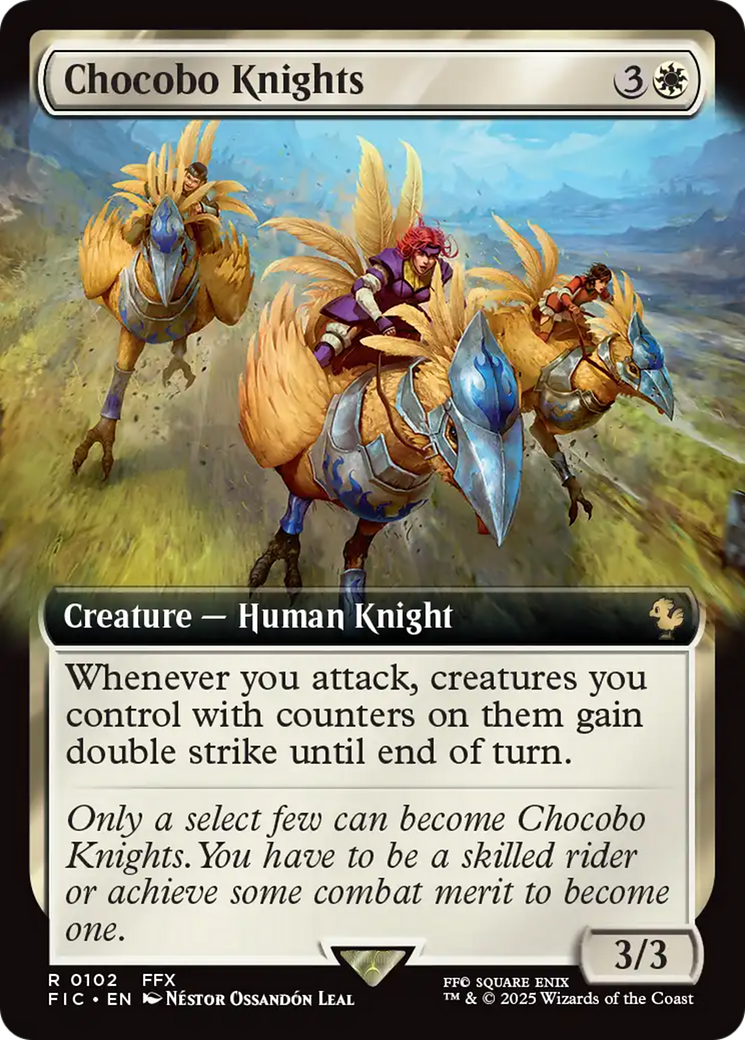 Chocobo Knights (Extended Art) [FINAL FANTASY Commander] 