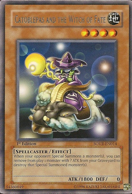 Catoblepas and the Witch of Fate [SOVR-EN014] Rare 