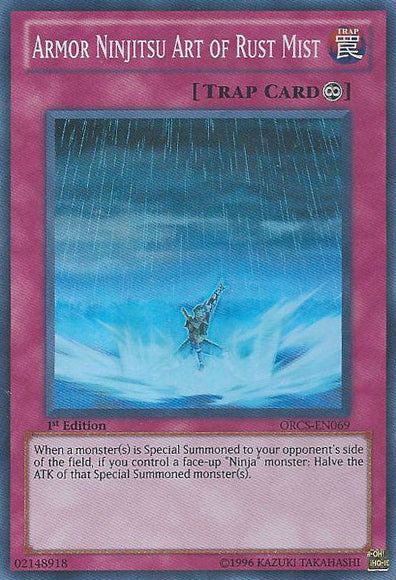 Armor Ninjitsu Art of Rust Mist [ORCS-EN069] Super Rare 