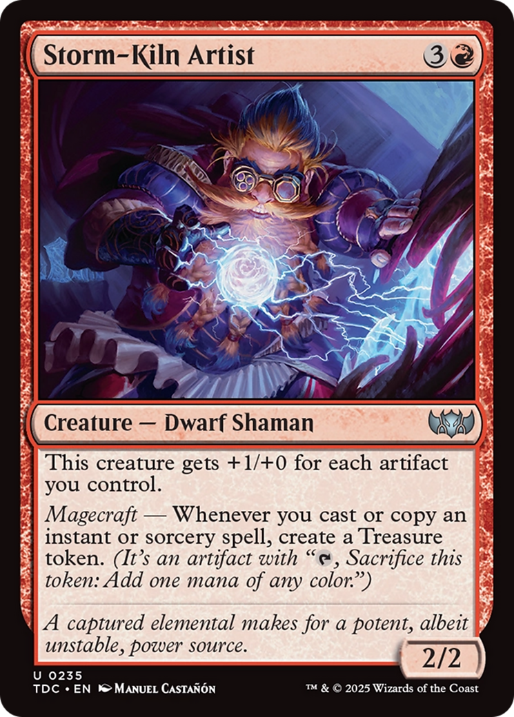 Storm-Kiln Artist [Tarkir: Dragonstorm Commander] 