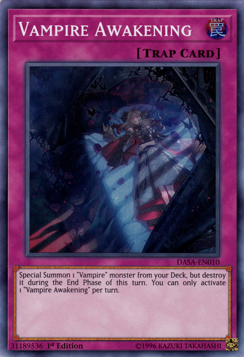 Vampire Awakening [DASA-EN010] Super Rare 