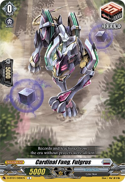 Cardinal Fang, Fulgrus (D-BT01/089EN) [Genesis of the Five Greats]