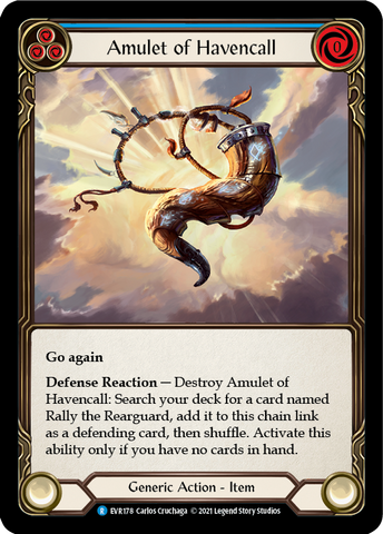 Amulet of Havencall [EVR178] (Everfest) 1st Edition Normal 