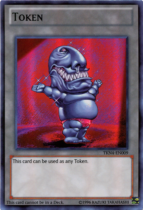 Ojama Token (Black) [TKN4-EN009] Super Rare 