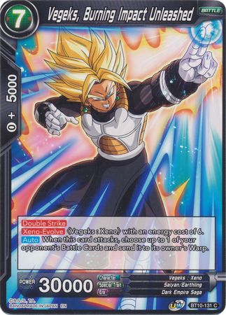 Vegeks, Burning Impact Unleashed (BT10-131) [Rise of the Unison Warrior 2nd Edition] 